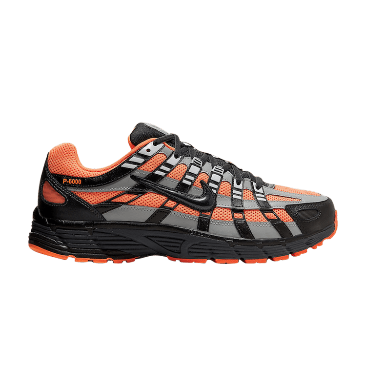 Nike P-6000 'Total Orange' — Total Orange/Black-Anthracite-Flat Silver