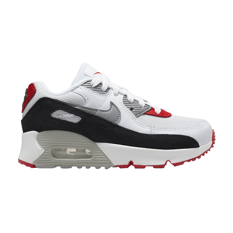 Nike Air Max 90 Leather PS 'Photon Dust Grey' — Photon Dust/Varsity Red/White/Particle Grey