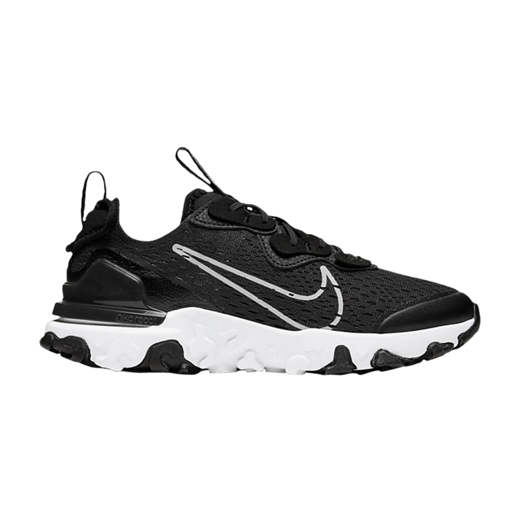 Nike React Vision GS 'Black White'