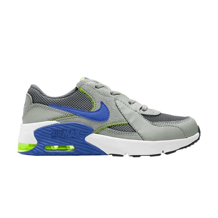 Nike Air Max Excee PS 'Iron Grey Game Royal' — Iron Grey/Grey Fog/Volt/Game Royal