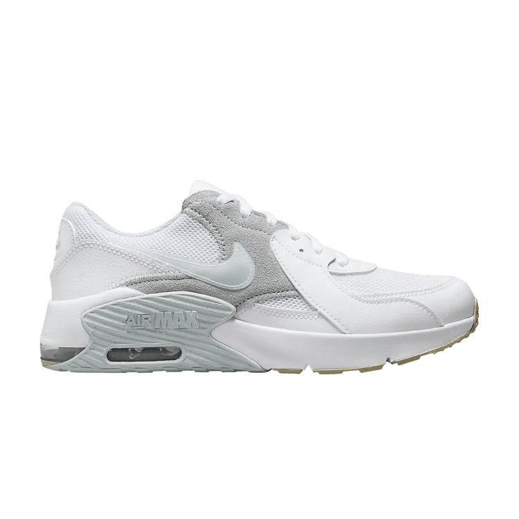 Nike Air Max Excee GS 'White Metallic Silver' — White/Light Orewood Brown/Metallic Silver/Aura