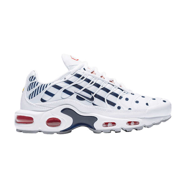 Nike Wmns Air Max Plus 'Unité Totale' — White/Midnight Navy-Metallic Red Bronze