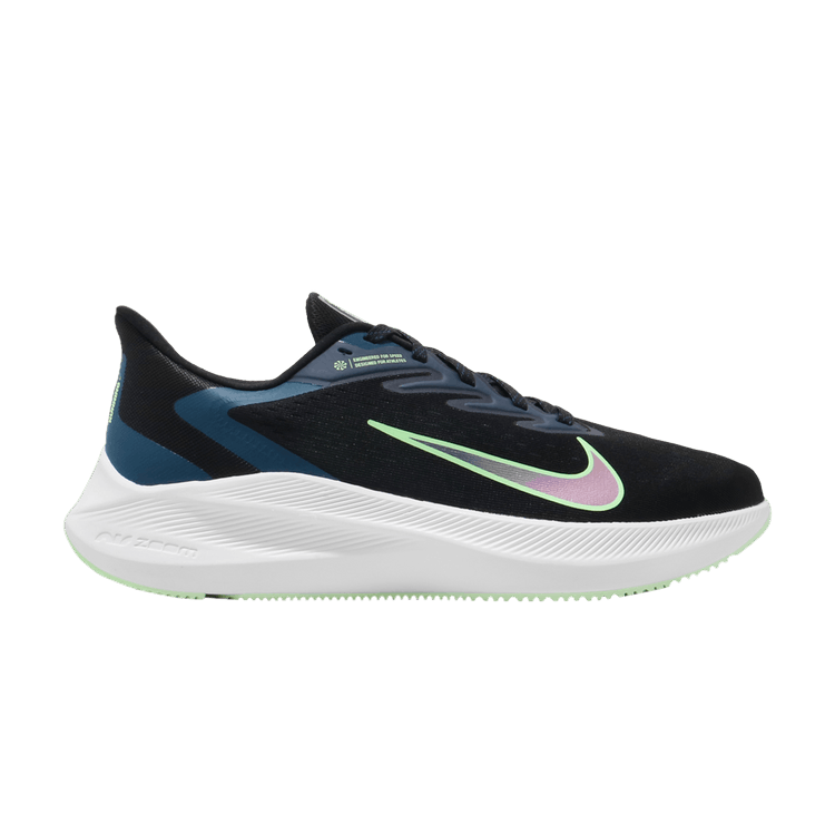 Nike Zoom Winflo 7 'Black Valerian Blue'