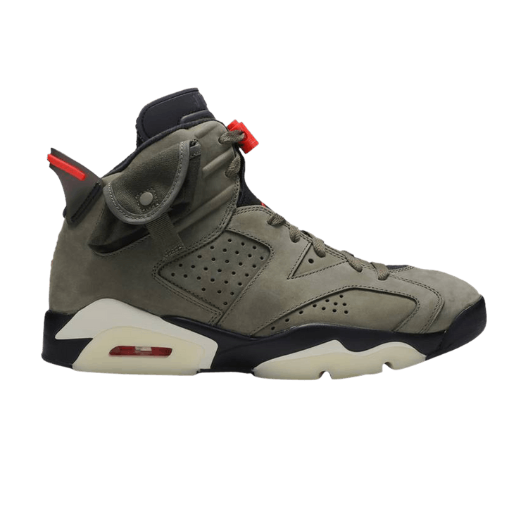 Travis Scott x Air Jordan 6 Retro 'Olive' Sample