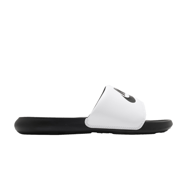 Nike Victori One Slide 'Black White' — Black/Black/White (CN9675 005)