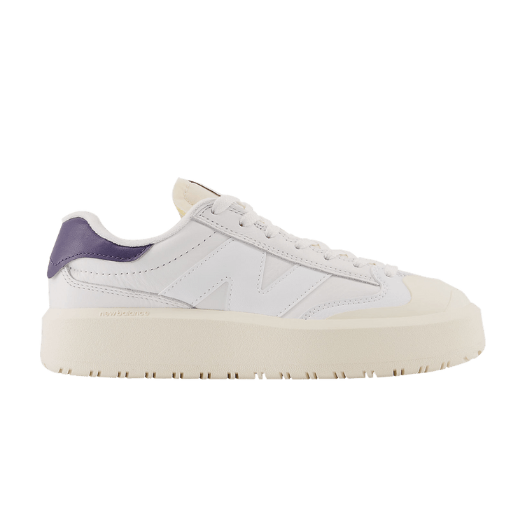 New Balance CT302 'White Dark Mercury' — White/Dark Mercury/Lilac Chalk
