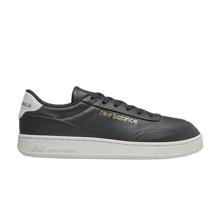 New Balance CT Alley Leather 'Black' — Black/White