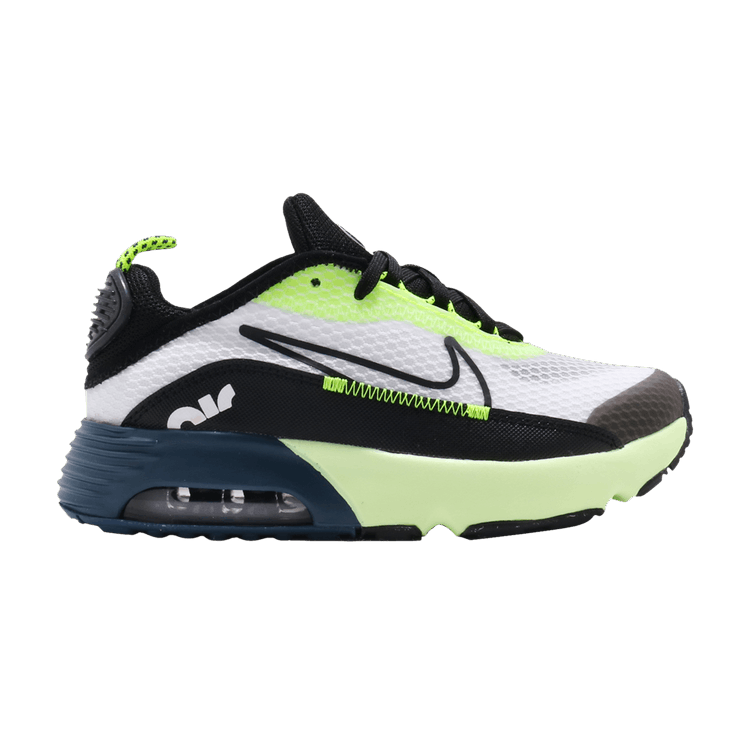 Nike Air Max 2090 PS 'Volt Blue' — White/Black/Volt/Blue Force