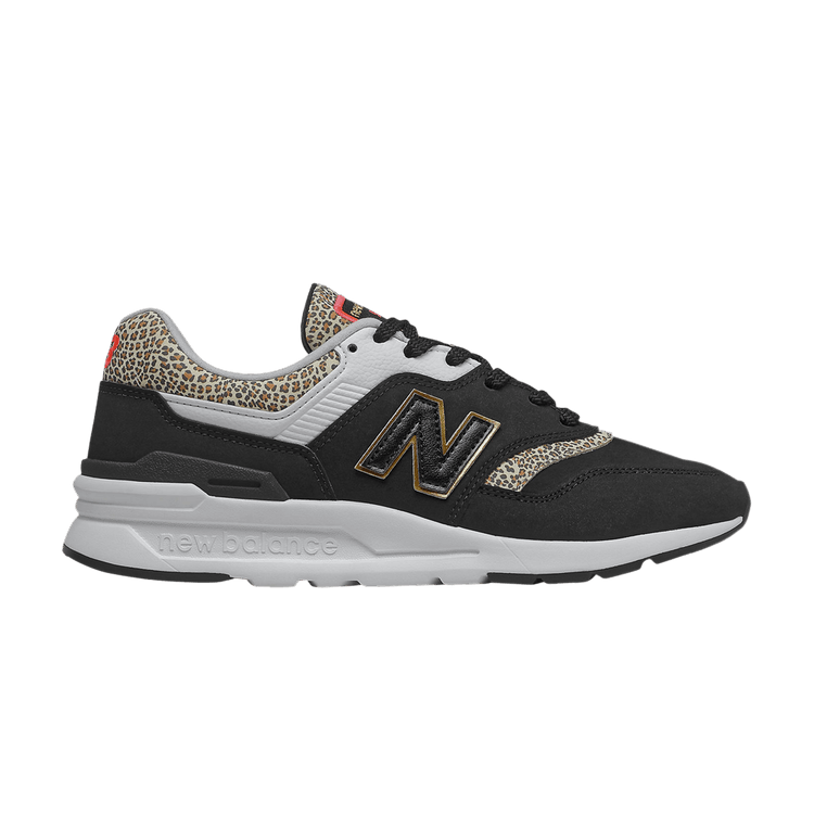 New Balance Wmns 997H 'Black Leopard' — Black