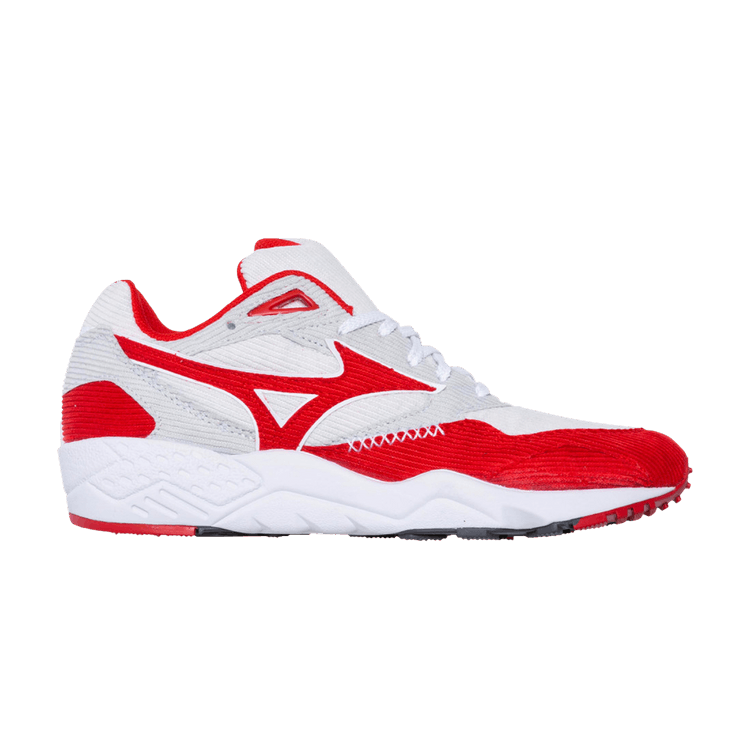 Shinzo Paris x Mizuno Contender 'Baseball Pack - Red Rats' — Grey/Red/White