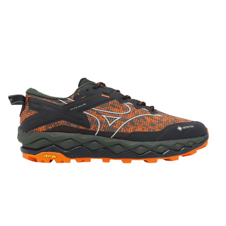 Maharishi x Mizuno Wave Mujin LS GORE-TEX 'Vibrant Orange' — Vibrant Orange/Cool Grey/Pine Grove