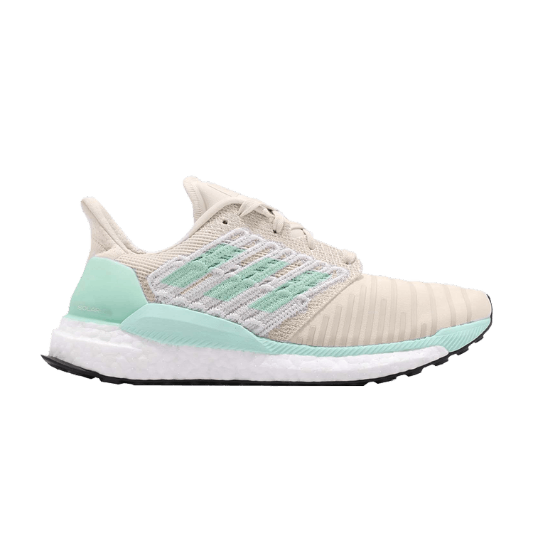 Adidas Wmns Solar Boost 'Clear Mint' — Raw White/Clear Mint/Active Purple