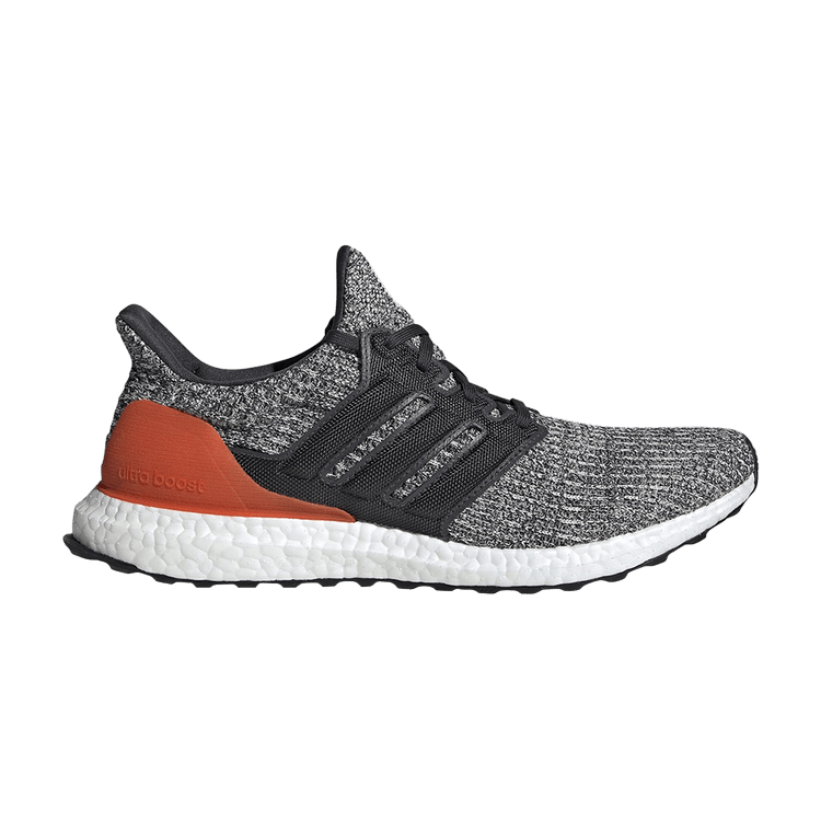 Adidas UltraBoost 4.0 'White Carbon' — Raw White/Carbon/Active Orange