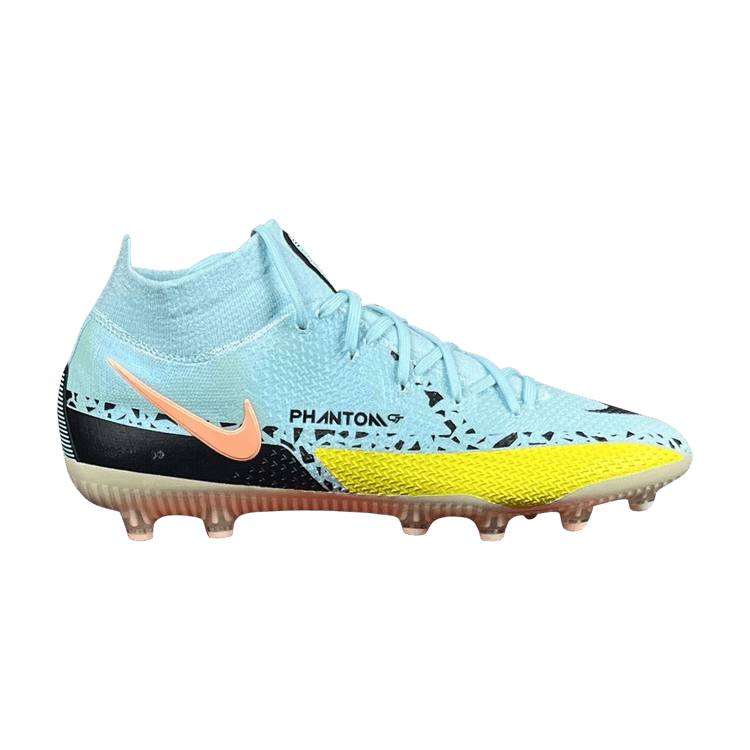 Nike Phantom GT2 DF Elite AG Pro 'Lucent Pack' — Glacier Ice/Yellow Strike/Sunset Glow/Black