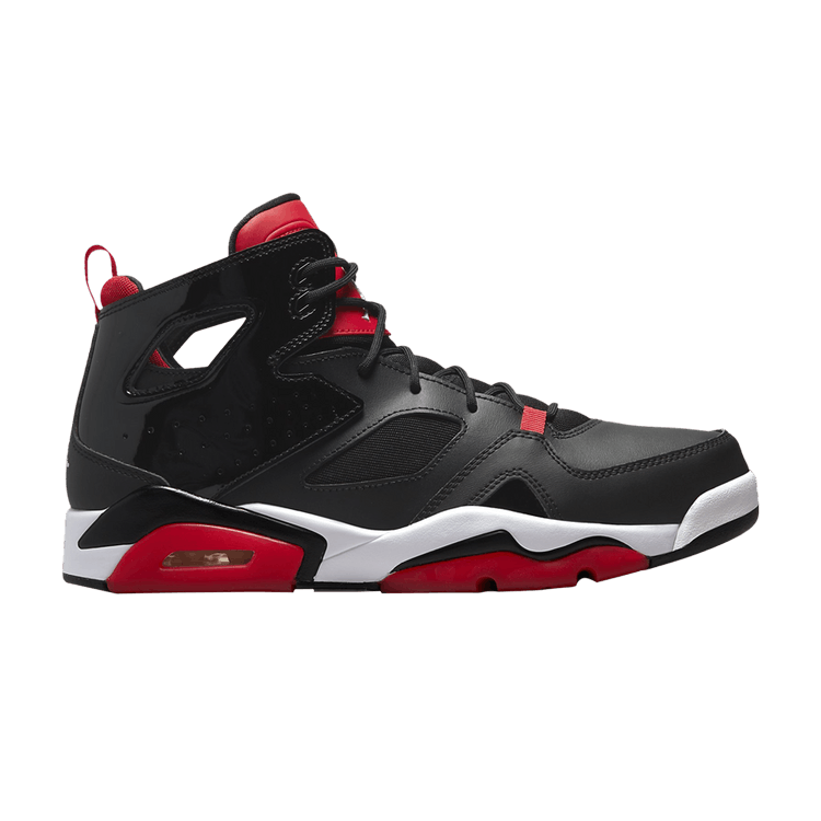 Air Jordan Flight Club 91 'Bred' — Black/White/University Red