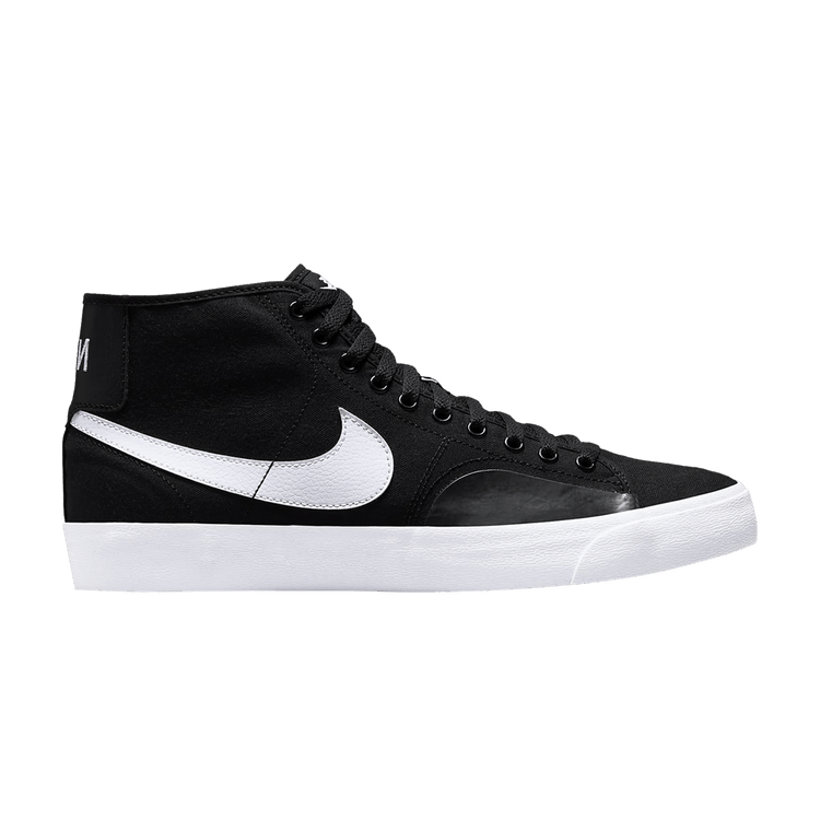 Nike Blazer Court Mid SB 'Black White'