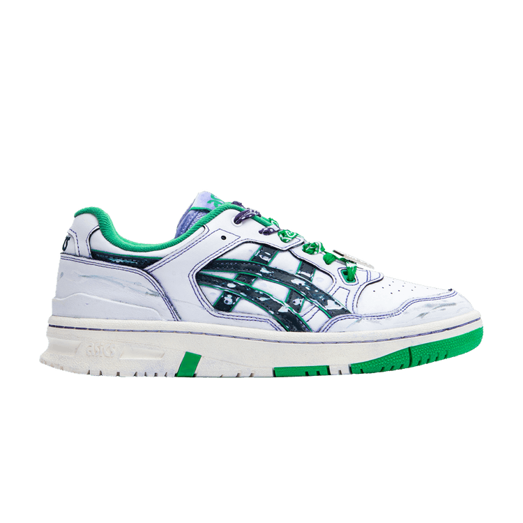 (di)vision x ASICS EX89 'Crafts For Mind - Grape' — Grape/Bandana Green/White