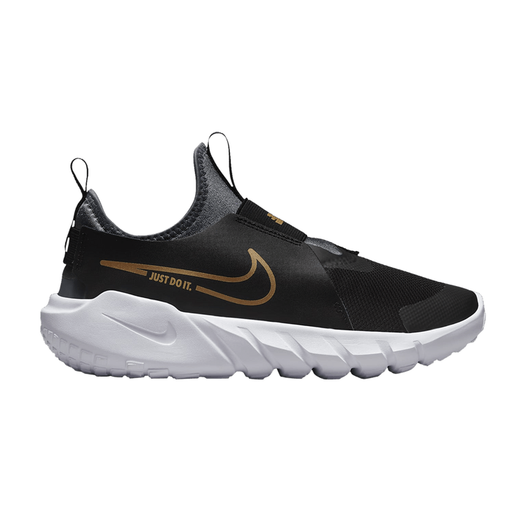 Nike Flex Runner 2 GS 'Black Metallic Gold'