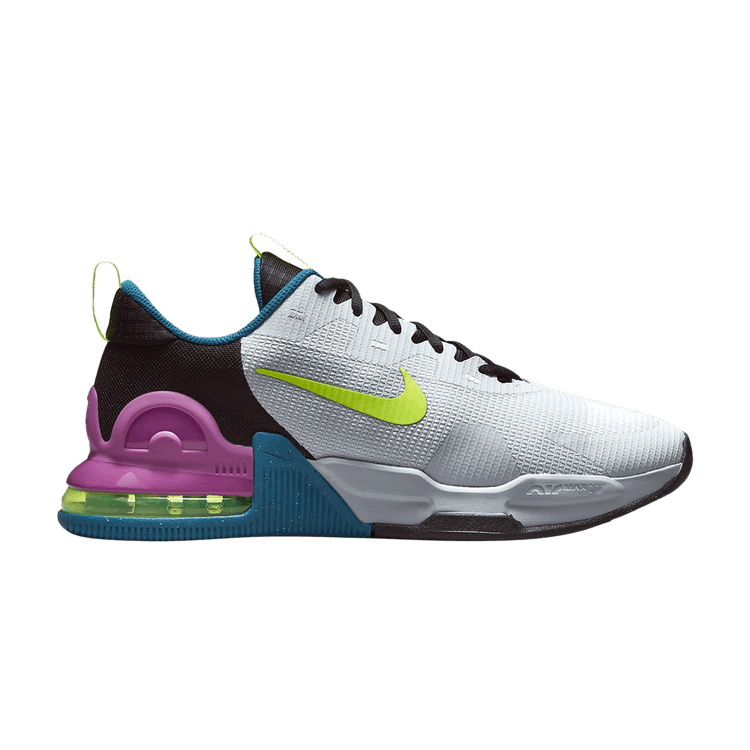 Nike Air Max Alpha Trainer 5 'Platinum Volt Pink' — Pure Platinum/Black/Green Abyss/Volt