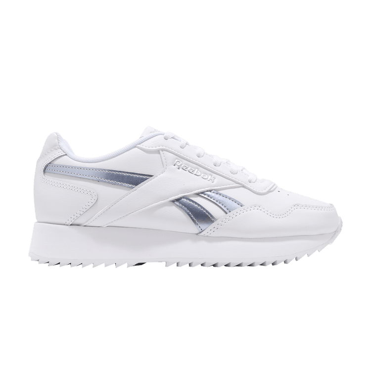 Reebok Wmns Royal Glide RPLDBL HK 'Silver Metallic' — White/Silver Metallic