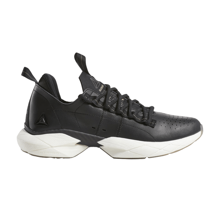 Reebok Sole Fury Floatride 'Black' — Black/Gorge Green-Varsity Red