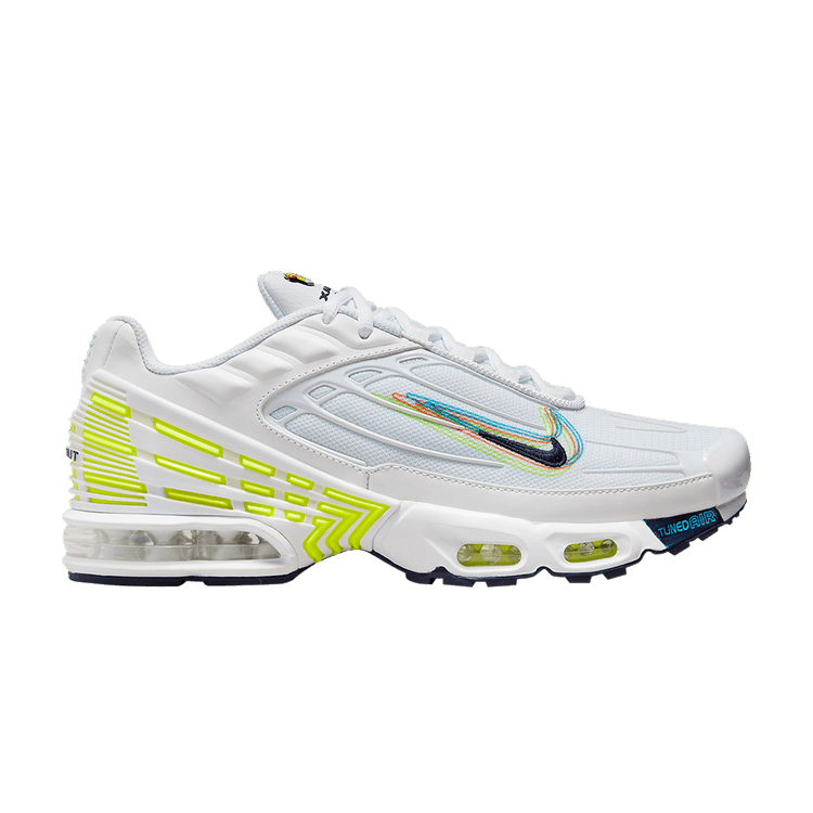 Nike Air Max Plus 3 '3D Swoosh - White Volt'