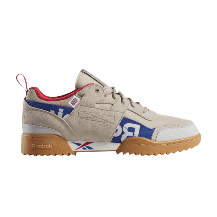 Reebok Workout Plus Ripple Altered 'Grey Royal Red' — Grey/Royal/Red/Grey