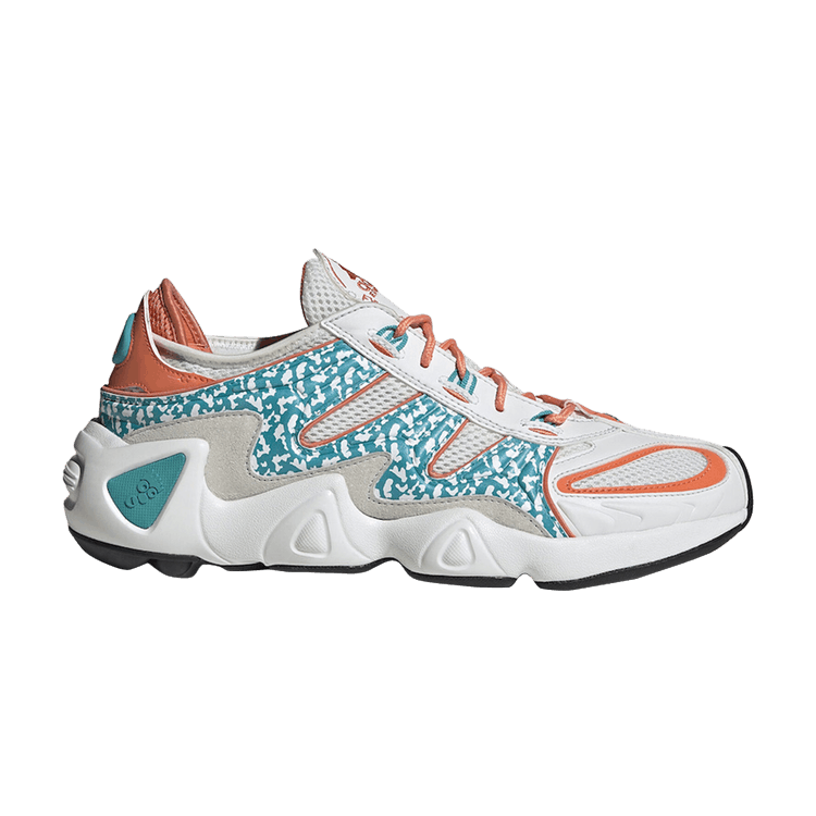 Adidas FYW S-97 'Coral' — White/Hi-Res Aqua/Semi Coral