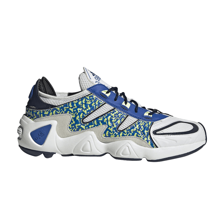 Adidas FYW S-97 'Blue' — White/Blue/Hi Res Yellow