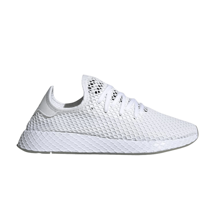 Adidas Deerupt Runner 'White Sesame' — Cloud White/Core Black/Sesame