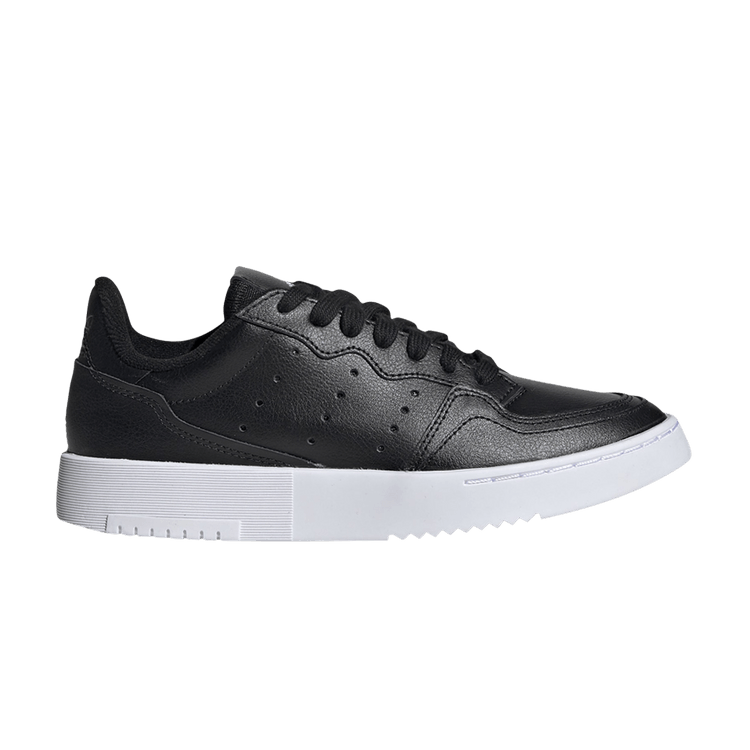adidas Supercourt J 'Core Black' — Core Black/Core Black/Cloud White