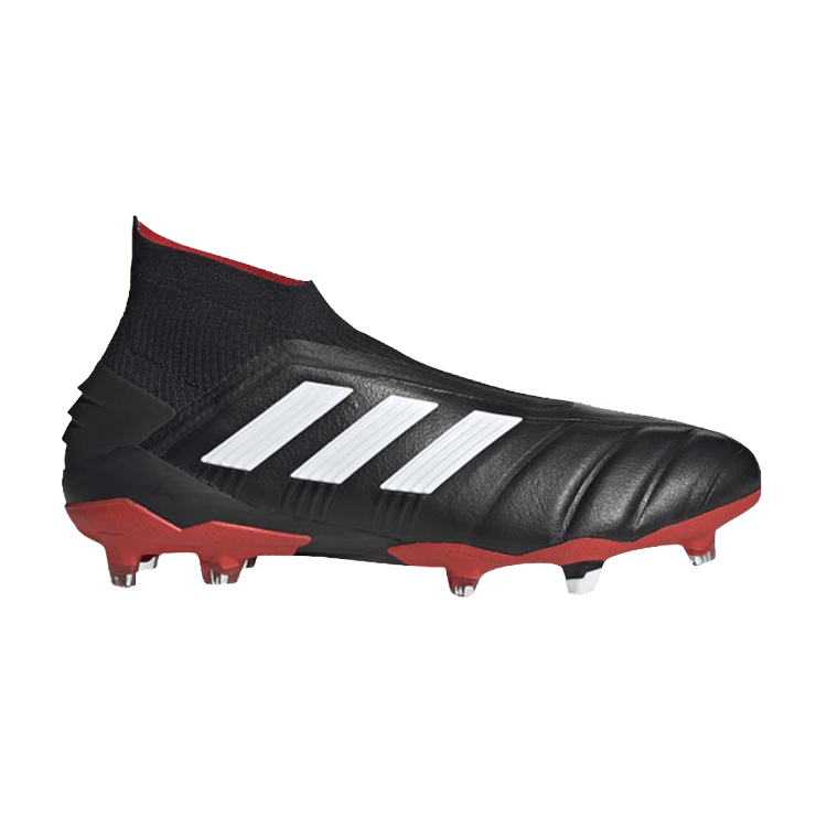 Adidas Predator 19+ FG '25th Anniversary' — Core Black/Cloud White/Red