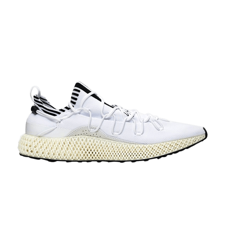 adidas Y-3 Runner 4D II 'Core White' — Core White/Core Black/Core White