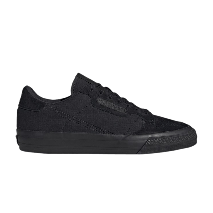 Adidas Continental Vulc 'Core Black' — Core Black/Core Black/Cloud White