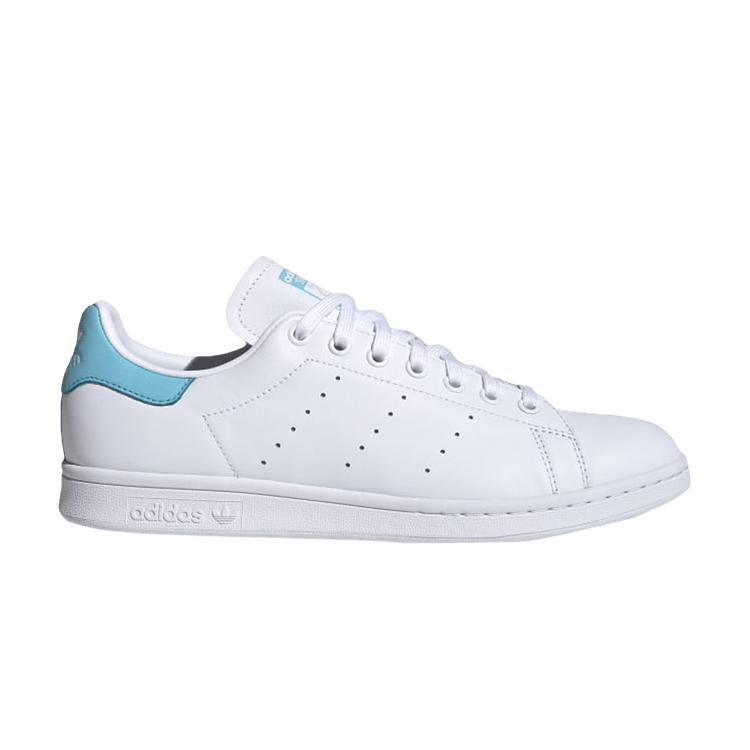 Adidas Stan Smith 'White Blue Glow' — Cloud White/Cloud White/Blue Glow