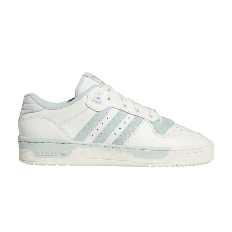Adidas Rivalry Low 'White Green Tint' — Cloud White/Off White/Green Tint