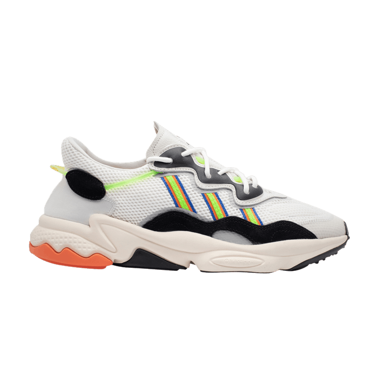 Adidas Ozweego 'X-Model Pack' — Footwear White/Scream Green/Footwear White
