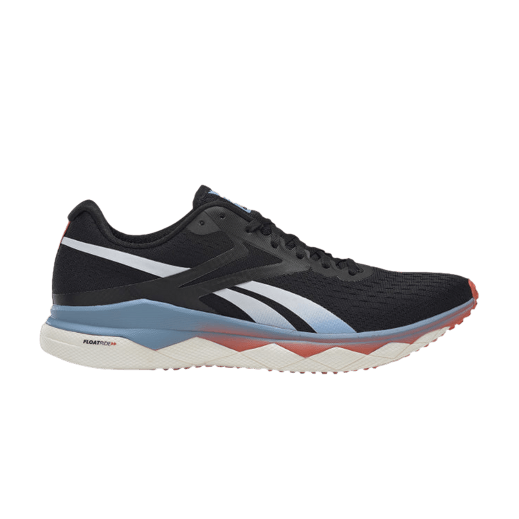 Reebok Floatride Run Fast 2.0 'Black Vivid Orange' — Black/Fluid Blue/Vivid Orange