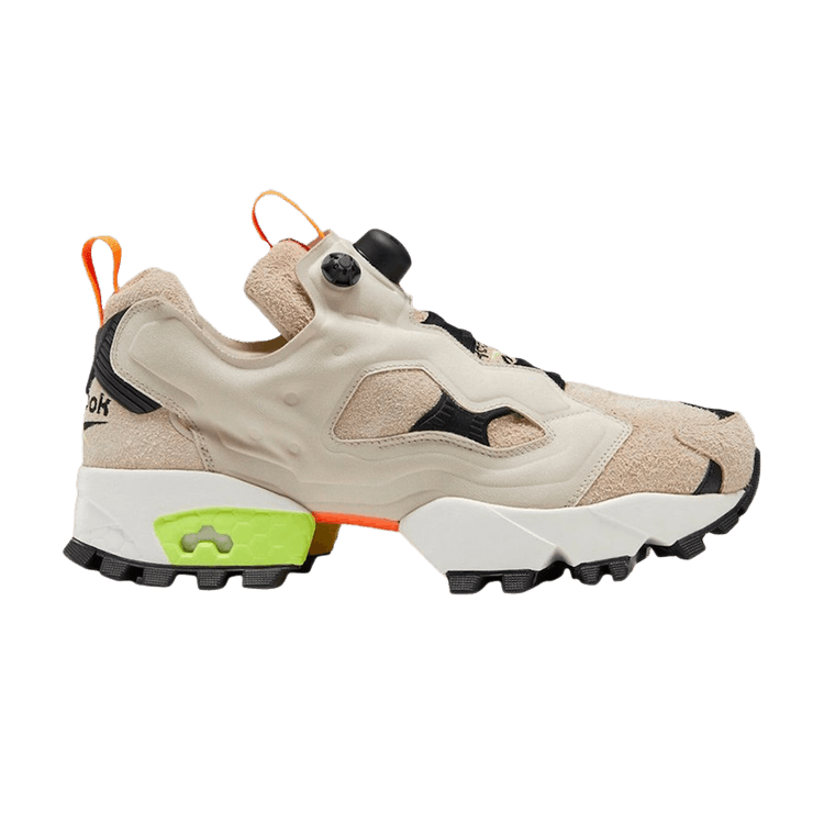 Reebok Instapump Fury Trail 'Modern Beige' — Modern Beige/Black/Neon Green