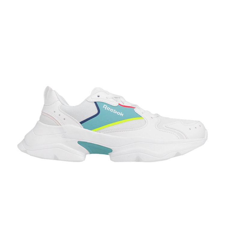 Reebok Royal Aadorun 'Neon Blue' — White/Neon Blue/Neon Red