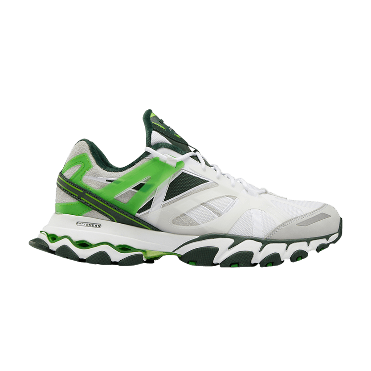 Cottweiler x Reebok DMX Trail Shadow 'Electric Green' — White/Green