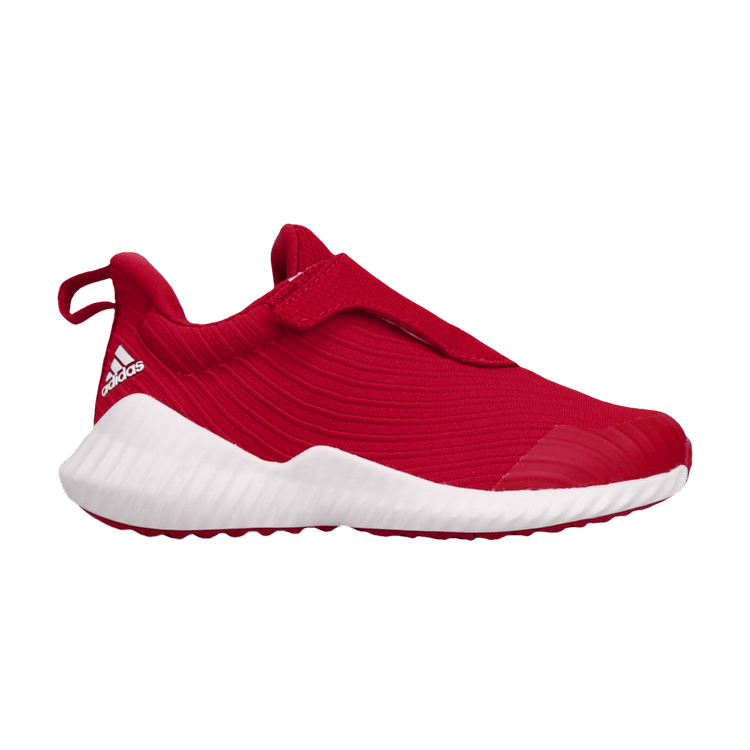 Adidas FortaRun Wide AC K 'Red' — Red/White