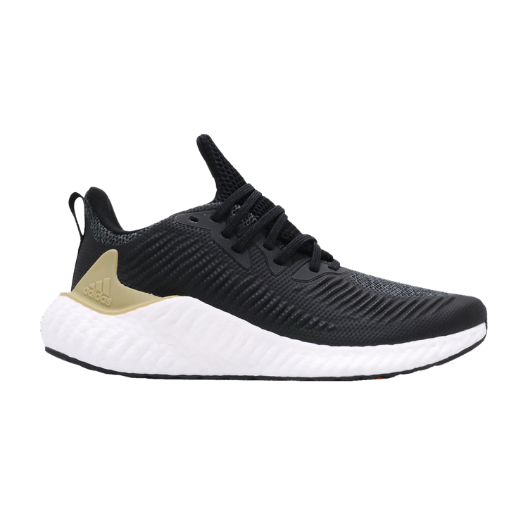 Adidas AlphaBoost U 'Gold Metallic' — Core Black/Gold Metallic/Solid Grey