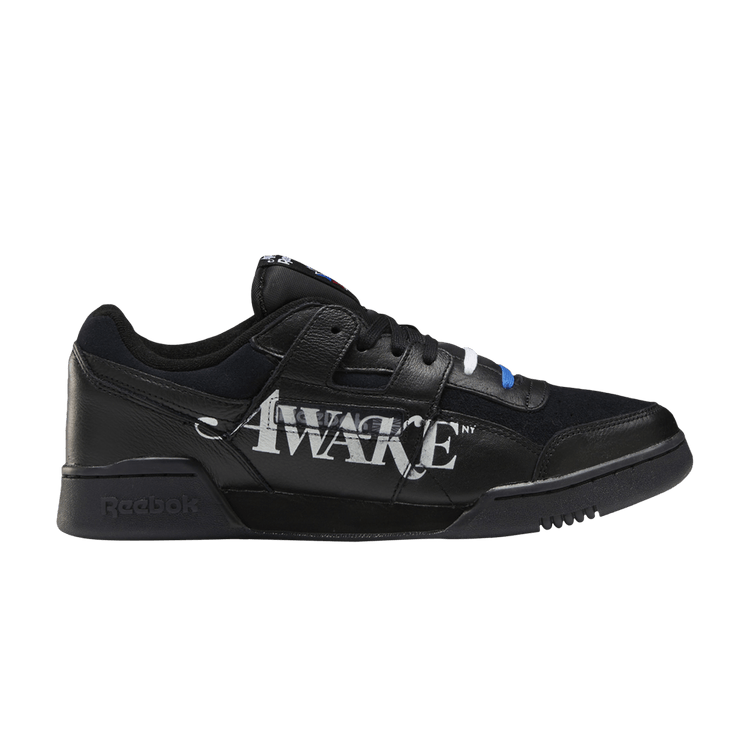 Awake NY x Reebok Workout Plus 'Black' — Black/Black/White