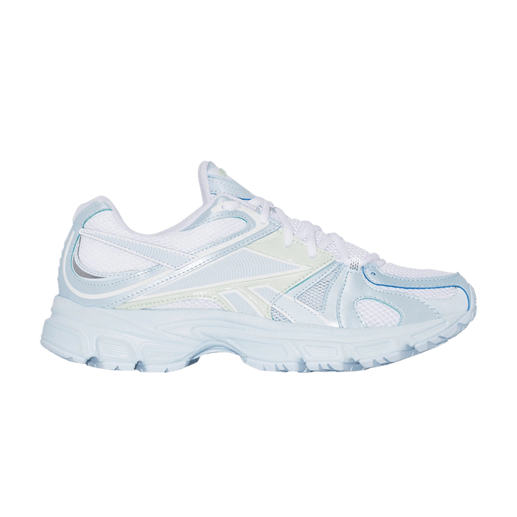 Vetements x Reebok Spike Runner 200 'Storm Glow' — White/Storm Glow/Silver Metallic