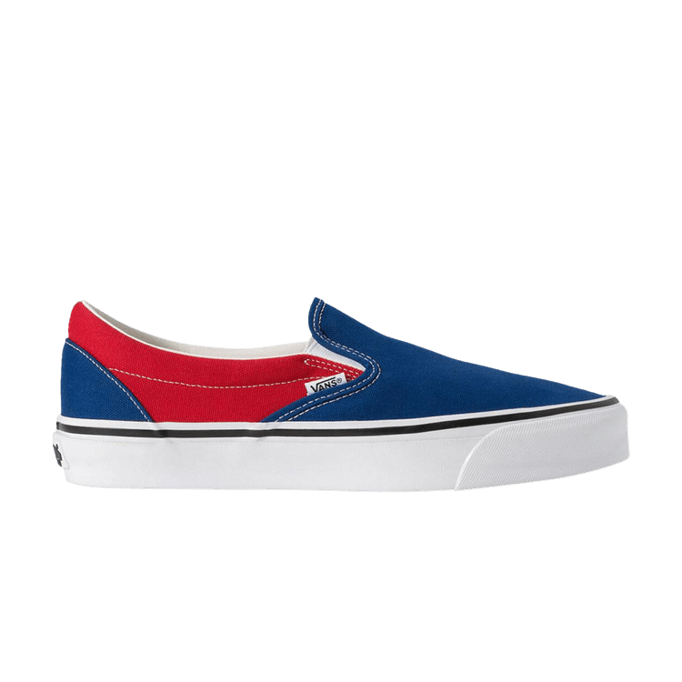 Engineered Garments x Vans Classic Slip-On 98 'Red Navy' — Red/Navy
