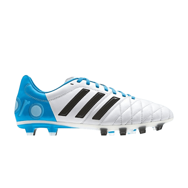 Adidas 11Pro TRX FG 'White Solar Blue' — Running White/Black 1/Solar Blue