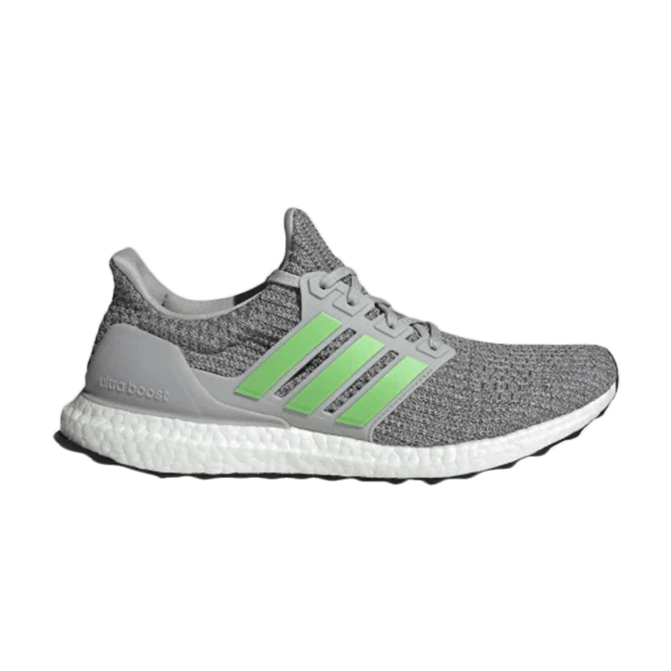Adidas UltraBoost 4.0 'Grey Lime' — Grey Two/Shock Lime/Grey Four