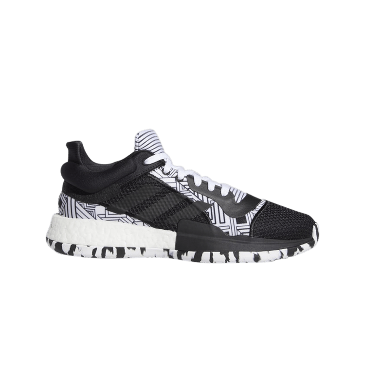 adidas Marquee Boost Low 'Graffiti' — Core Black/Cloud White/Core Black