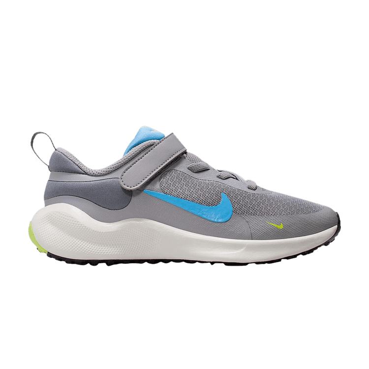 Nike Revolution 7 PS 'Cement Grey University Blue' — Cement Grey/Light Carbon/Volt/University Blue